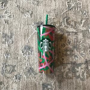 NWT Starbucks Stainless Steel Jungle Tumbler